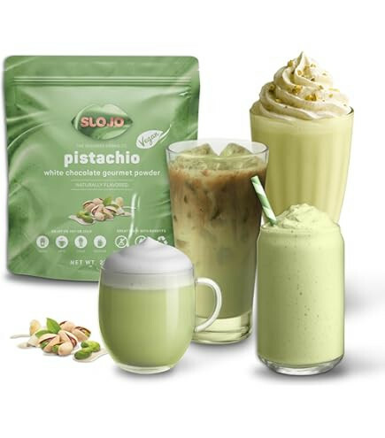 Pistachio and white chocolate
